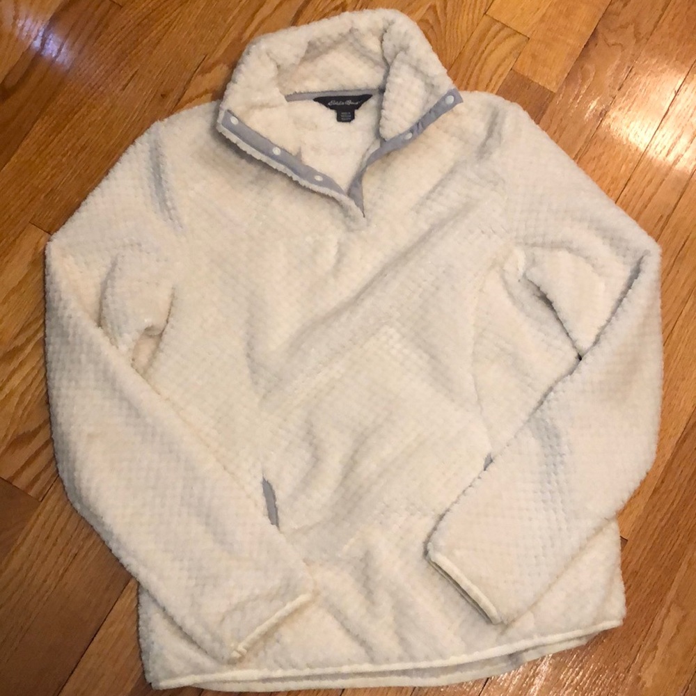 Eddie Bauer Fuzzy Pullover
